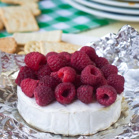 Grilled Raspberry Brie