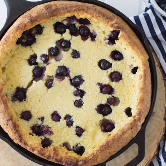 Blueberry Dutch Baby