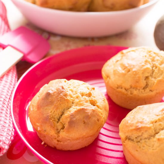 Passionfruit and Yoghurt Muffins