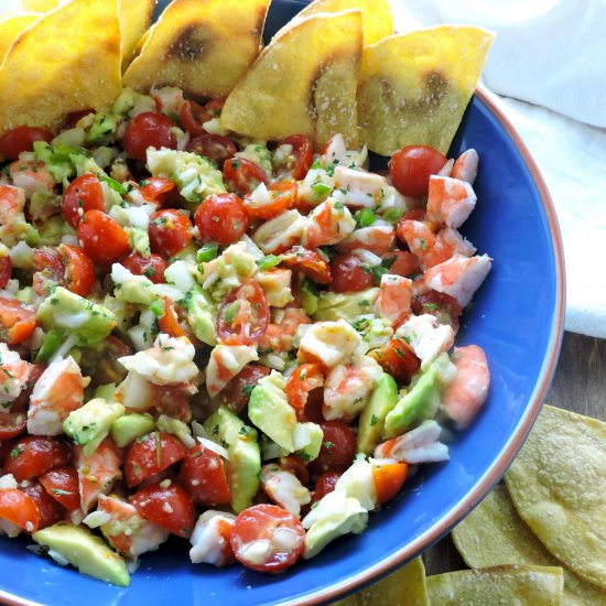 Quick Shrimp Ceviche