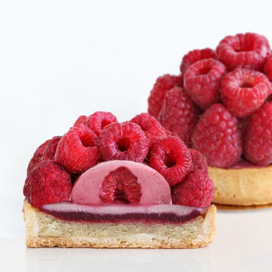 Triple Raspberry Tartlets