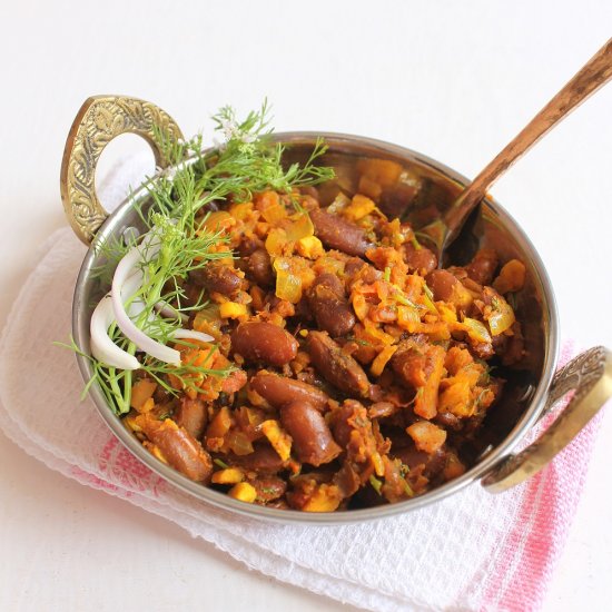 Rajma Stir Fry