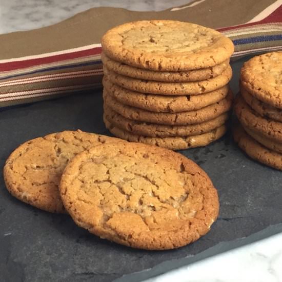 Speculoos-Toffee Cookies