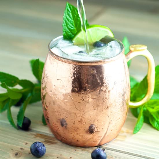 Blueberry Maple Moscow Mule