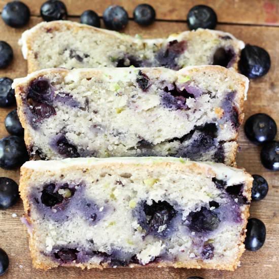 Blueberry Lime Loaf