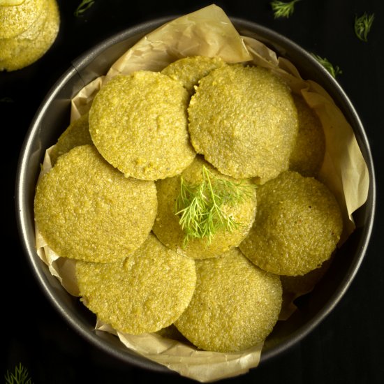 Dill Leaves/Sabbasige Soppu Idli