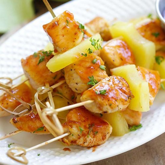 Hawaiian Chicken Bites