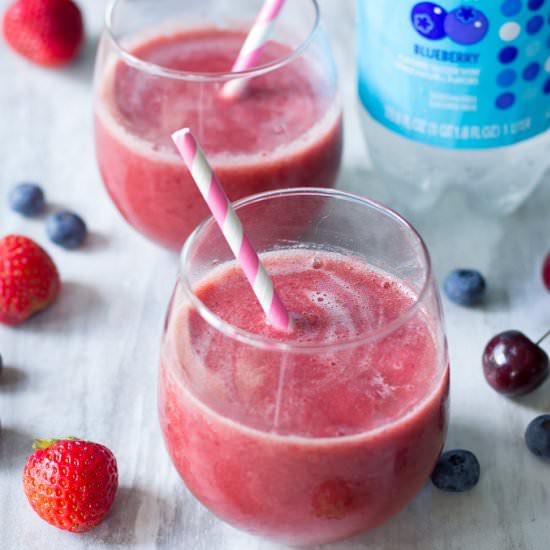 Cherry Berry Fizzy Slushies