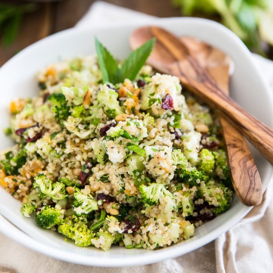 Quinoa Broccoli Salad