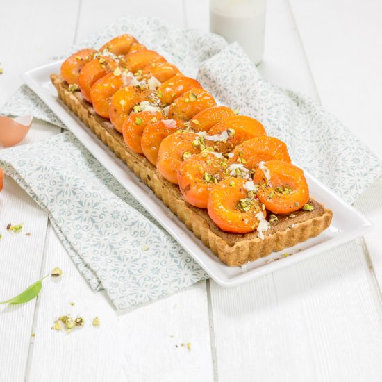 Apricot Pistachio Tart