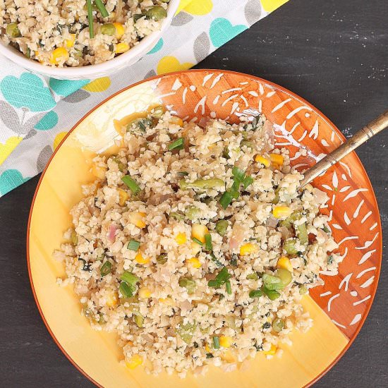 15 Minute Cauliflower Fried Rice