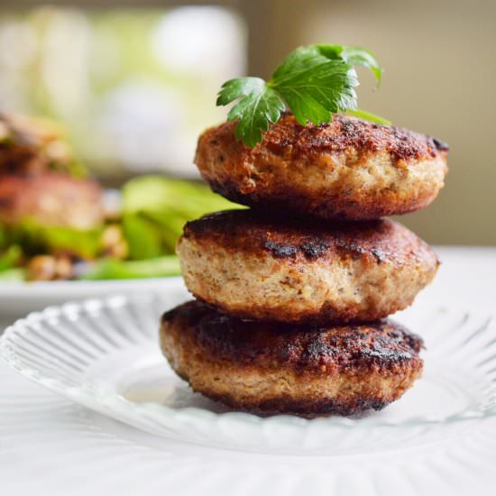 Italian Turkey Burgers