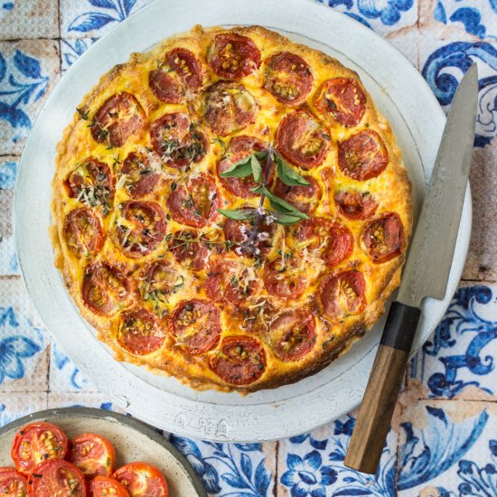 Roasted Tomato Tart