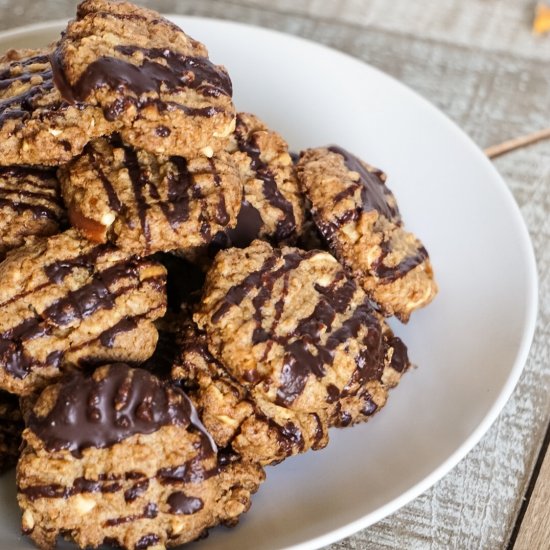 Peanut Butter Pretzel Cookies