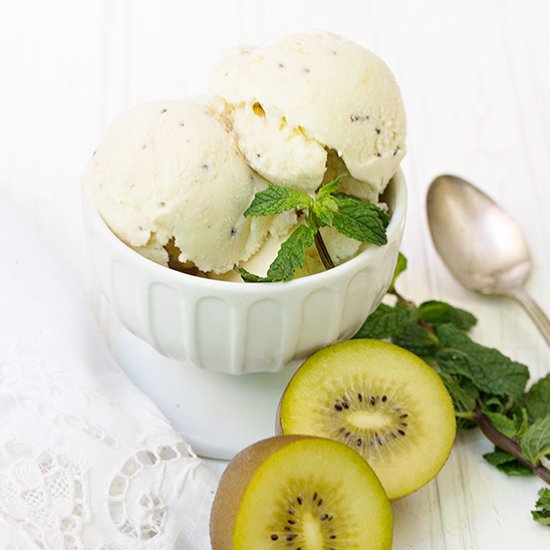 Kiwifruit Ice Cream