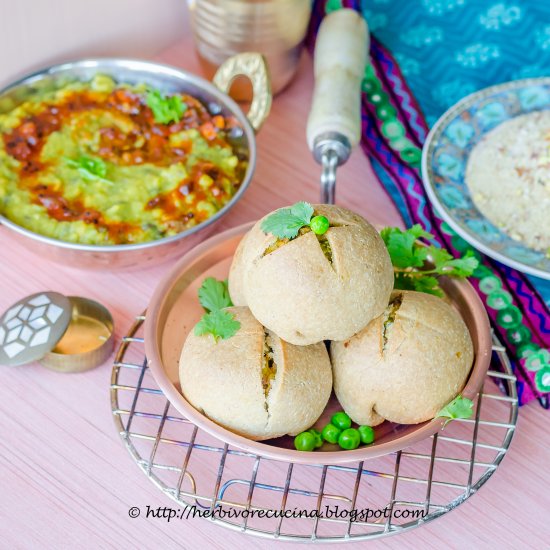 Baked Masala Baati