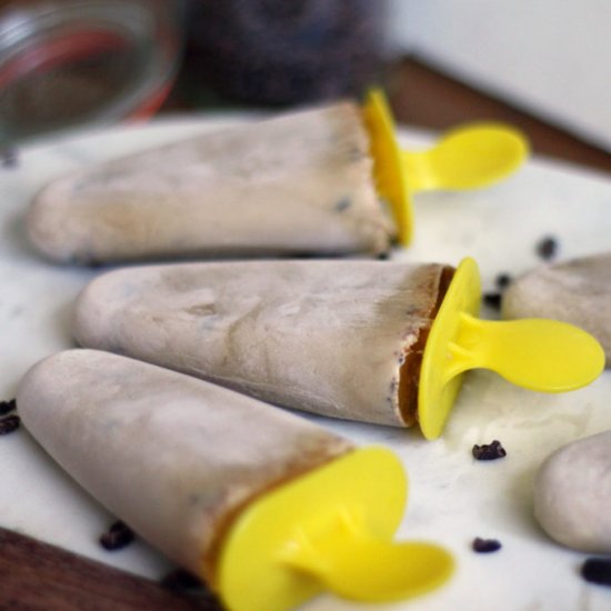 Coconut Cream Coffee Popsicles