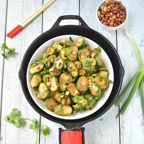 Kung Pao Brussels Sprouts