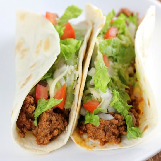 Ground Beef Tacos