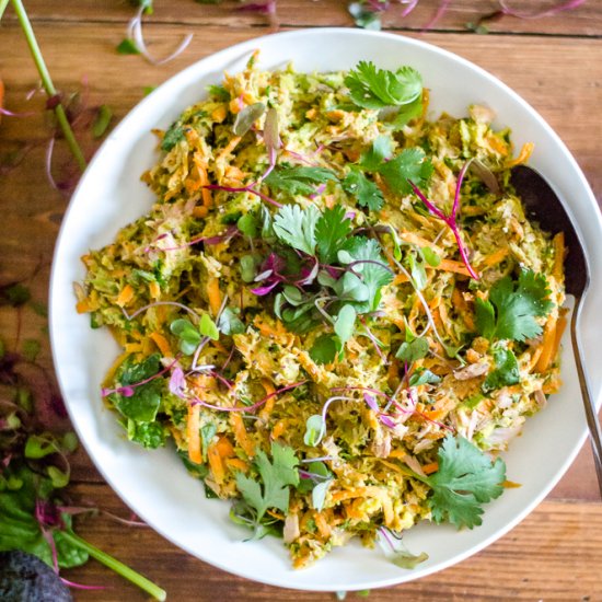 Veggie-Filled Avocado Tuna Salad