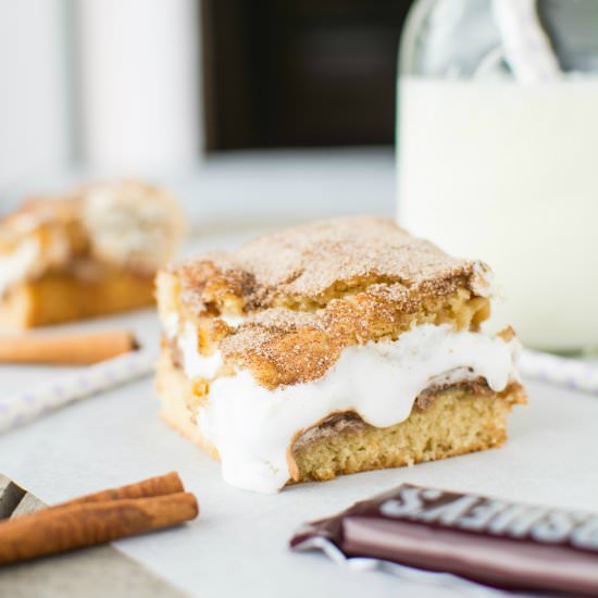 S’more Snickerdoodle Bars