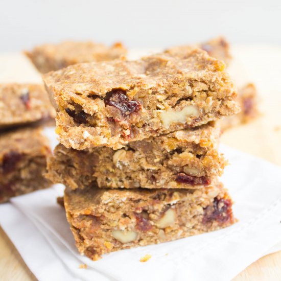 Red Lentil Granola Bars