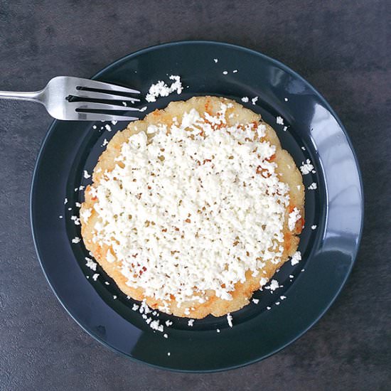 Colombian Arepa Con Queso