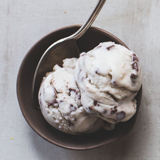 Vegan Chocolate Chip Ice Cream