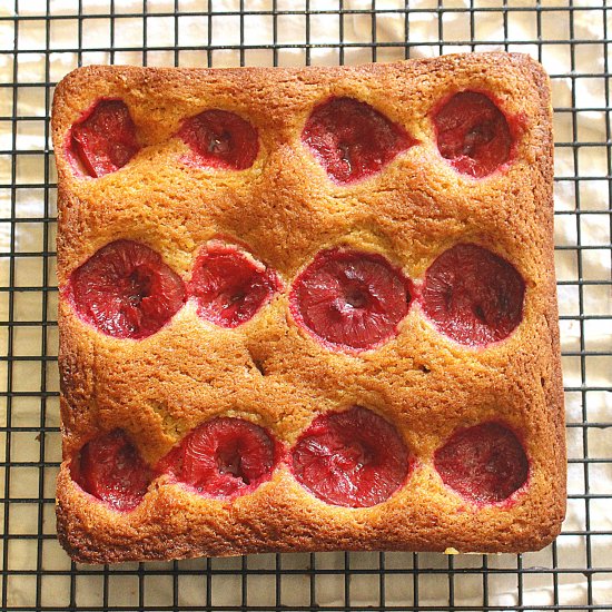 Dimply Plum Cake