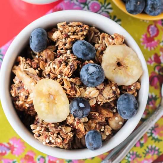 Banana Bread Granola