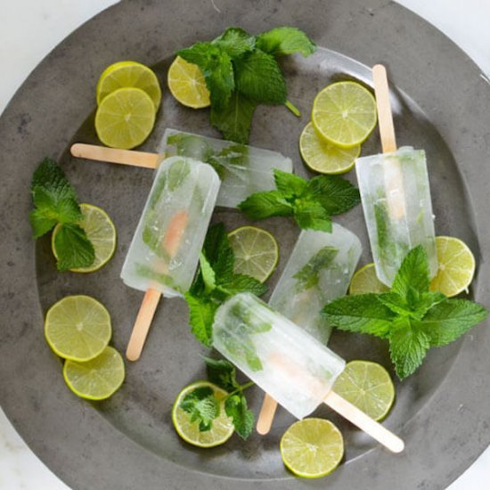 Mojito Popsicles