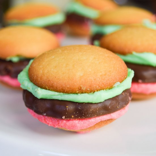 “Hamburger” Cookies