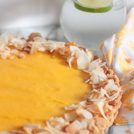 Mango Coconut Tart