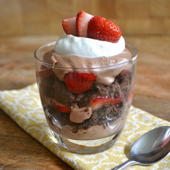 Chocolate Strawberry Parfait