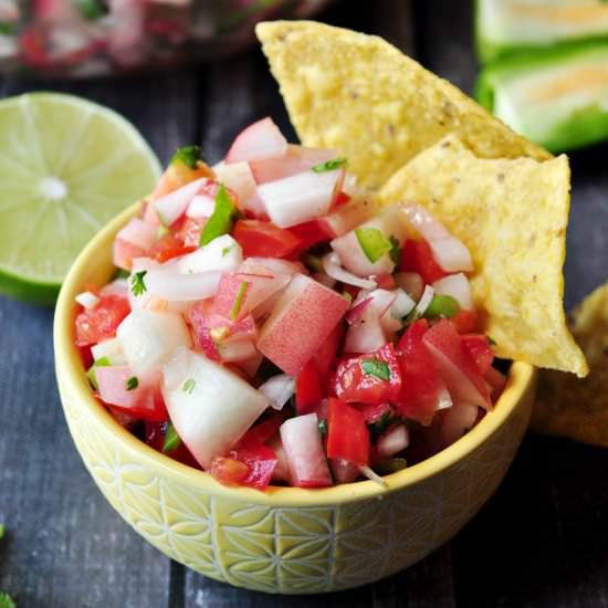 Peach Pico De Gallo