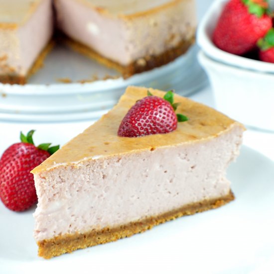 Real Strawberry Cheesecake