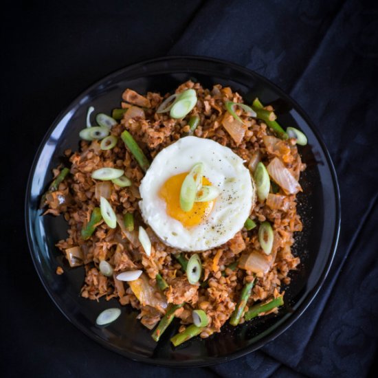 Kimchi buckwheat