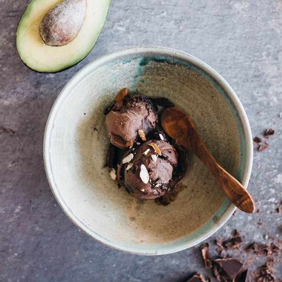 avocado ice cream