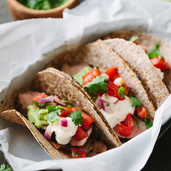 Grilled Pork Tenderloin Tacos