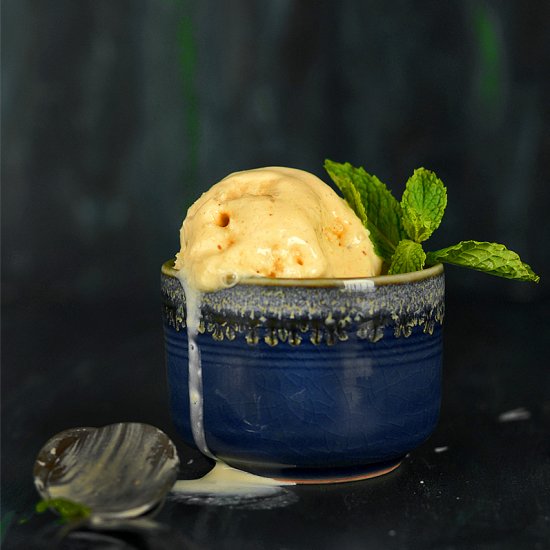 No Churn Eggless Sorbet