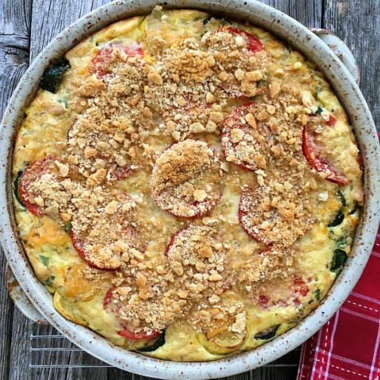 Zucchini Summer Squash Casserole