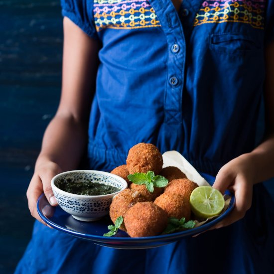 Garlic Chicken Cheese Balls