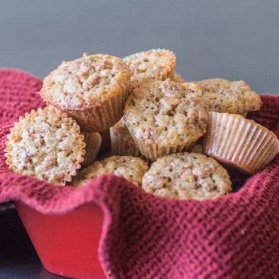 Mini Pecan Pie Cupcakes