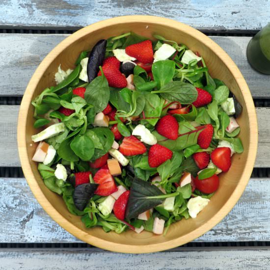 Strawberry and Mozzarella Salad