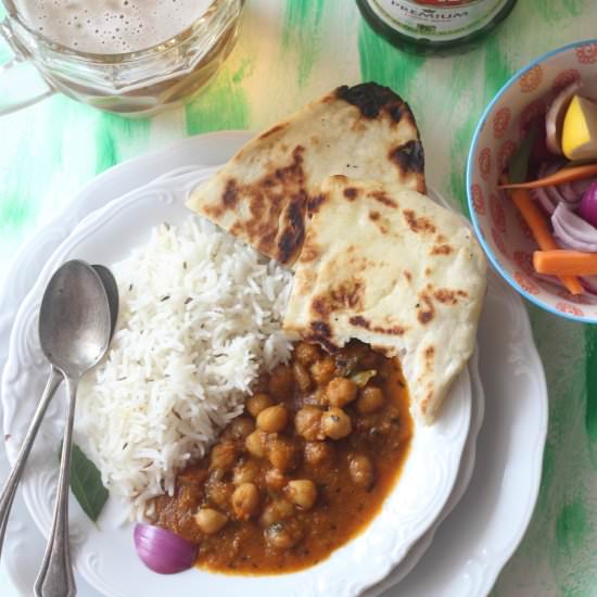 10 Minutes Chickpea Curry