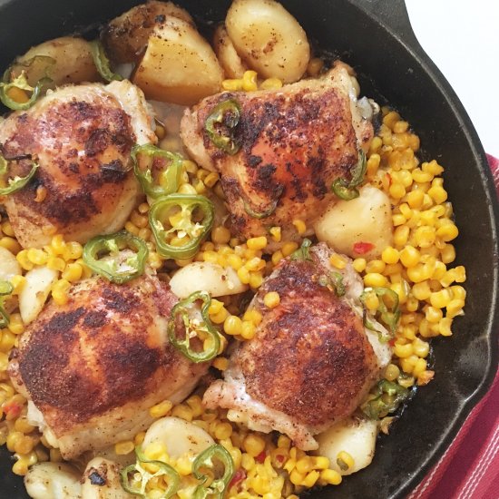 One-Pan Spicy Southwest Chicken