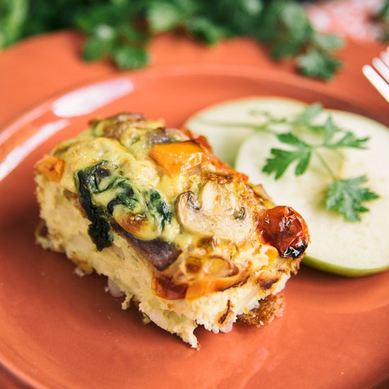 Veggie Breakfast Casserole