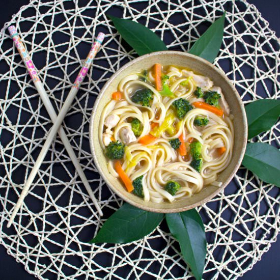 Chicken & Ginger Noodle Soup