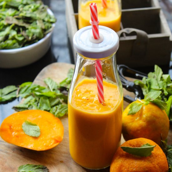 Mango Orange Mint Smoothie