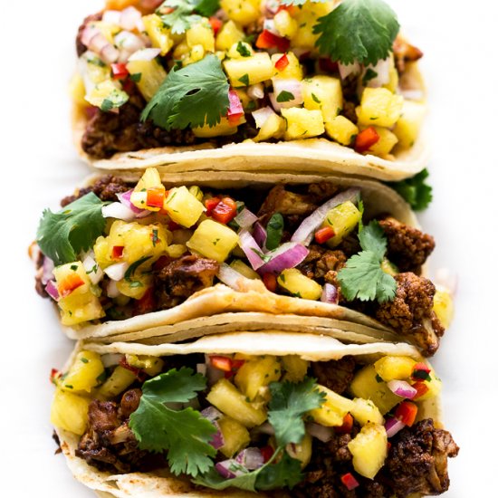 BBQ Cauliflower Tacos